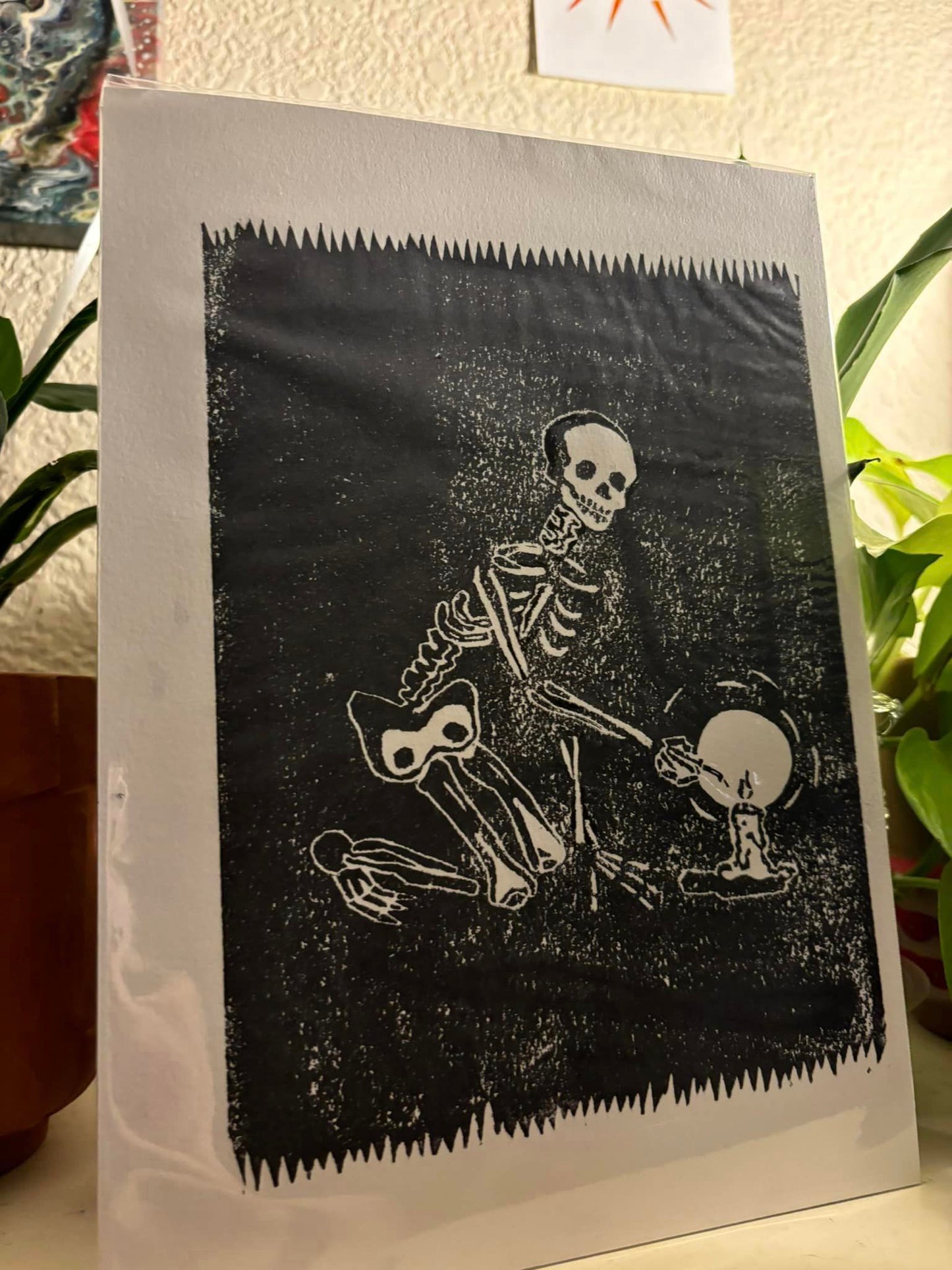 Skeleton Print